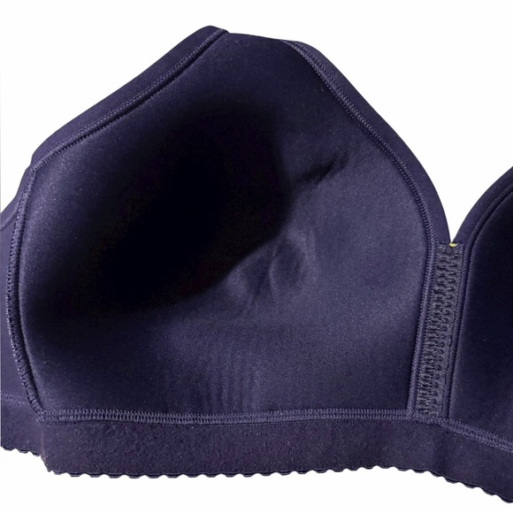 Cacique Lightly Lined No Wire Cotton Bra - Picture 5 of 7